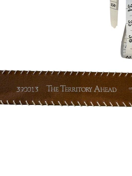The Territory Ahead leather belt with Heart Buckle - Size L main image 6